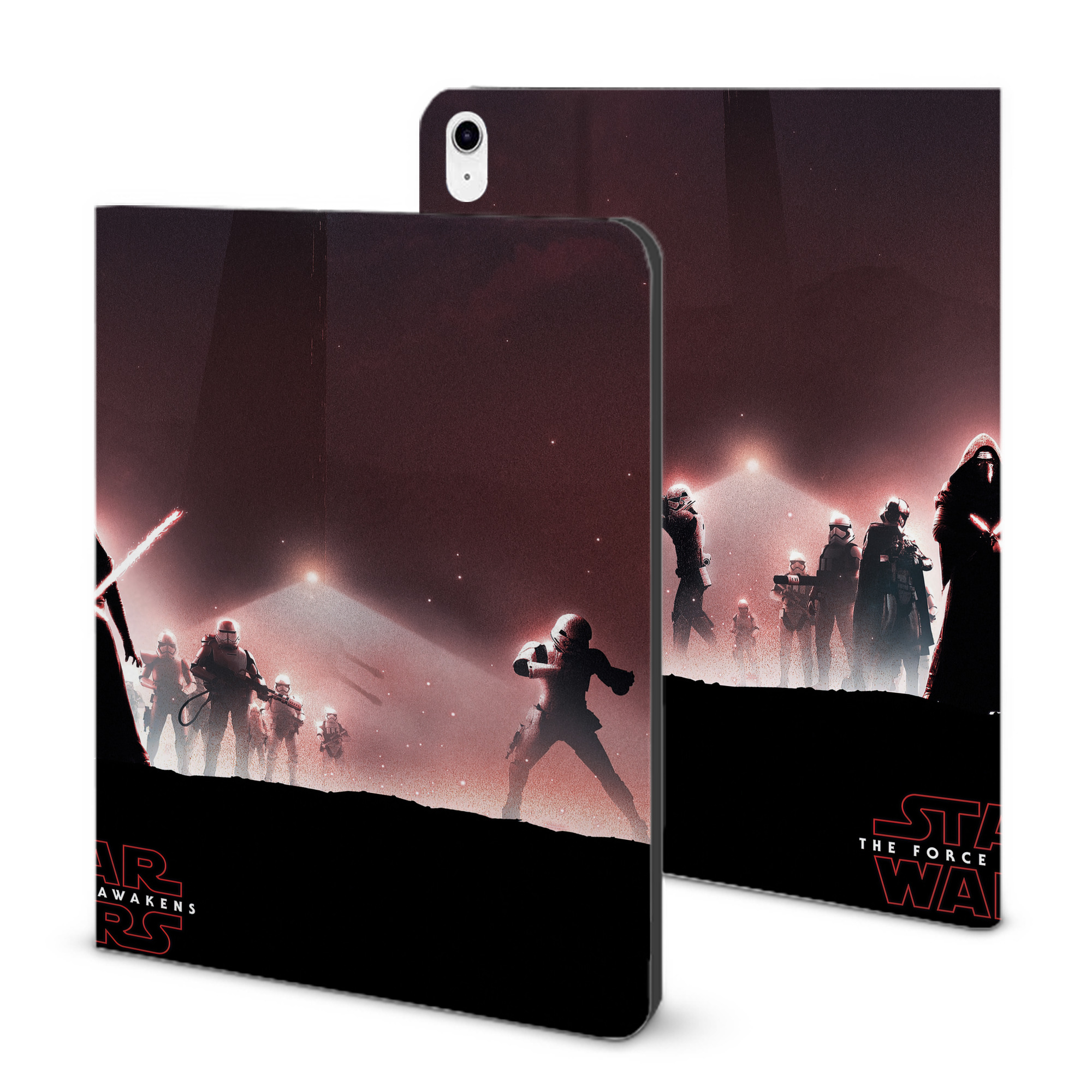 （画像用） スター・ウォーズ Star Wars IPad ケース ブック型 PUレザー TPU 耐衝撃 軽量 薄型 ペン収納なし 全面保護 IPad 各モデル対応